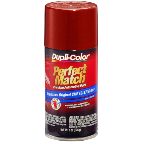 Perfect Match Automotive Paint, Chrysler Chili Pepper Red, 8 oz Aerosol Can