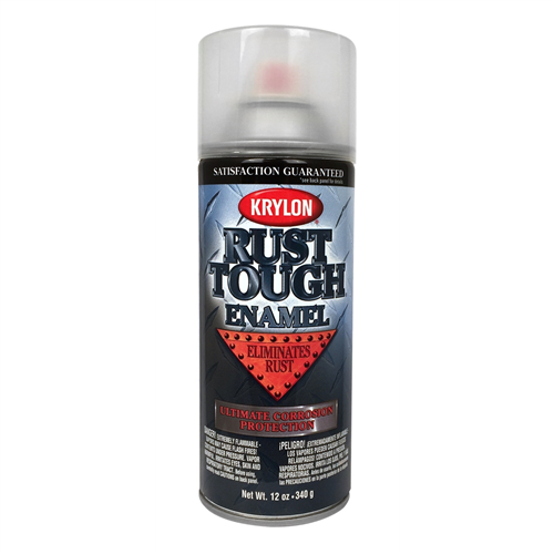 Krylon RTA9247 Krylon Rust Tough Rust Preventive Enamels; Gloss Clear; 12 oz. Aerosol