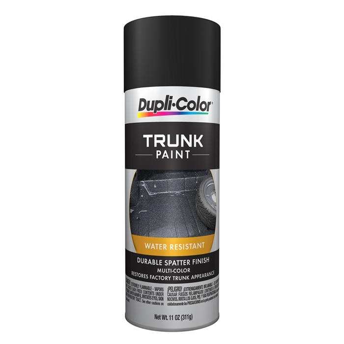 Dupli-Color Trunk Spatter Paint - 11 oz. Aerosol, Black and Gray