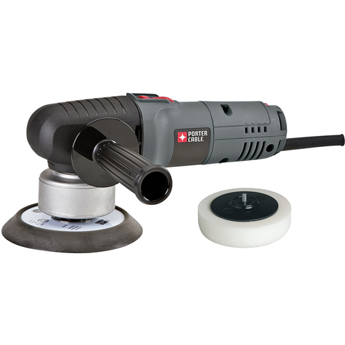 Porter Cable 6 in. Right Angle Random Orbital Sander w/ Polishing Accessory