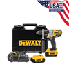 DeWaltÂ® 20V MAX Li-Ion Premium 3-Speed Drill / Driver w/ (2) XR 4.0 Ah Batteries Kit