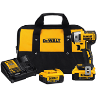 Dewalt Tools DCF890M2 DeWalt 20V MAX XR Brushless 3/8 in. Drive Impact Wrench w/ (2) XR Batteries Kit