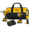 DeWaltÂ® 20V MAX Li-Ion Impact Wrench 3-Piece Combo w/ (2) 4.0 Ah Batteries Kit