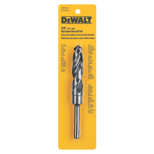 DeWalt 3/4 in. Black Oxide Drill Bit w/ 3/8 in. Reduced Shank