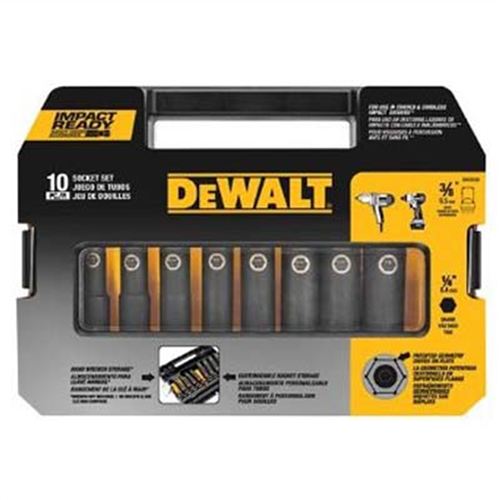 Dewalt Tools Dw22838 10pc 3/8" Socket Set