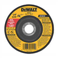 DeWalt 4-1/2" x 1/4" x 7/8" High Performance Metal Grinding Wheel