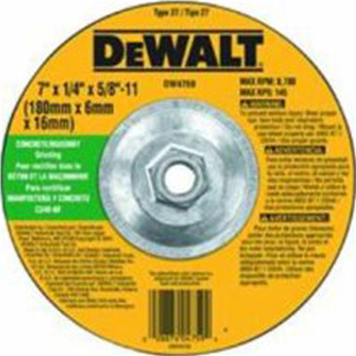 Dewalt Dw4954 9"X1/4X5/8-11Met