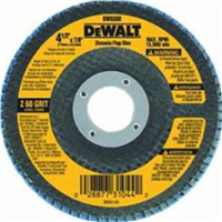 DeWalt Type 29 4.5" x 7/8" 60-Grit Zirconia HP Flap Disc