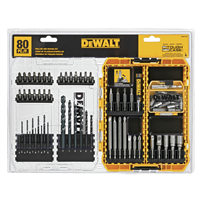 Dewalt 80pc drill/drive accessory set w/ case