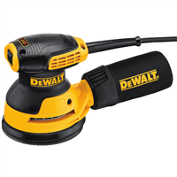 DeWaltÂ® 5 in. Single Speed Random Orbit Sander, H&L Pad