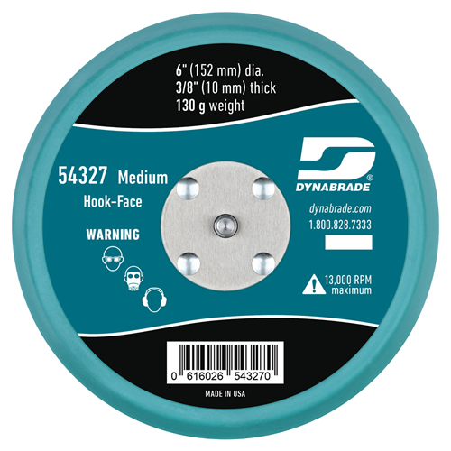 Dynabrade 54327 Hook And Loop Pad 6 21035