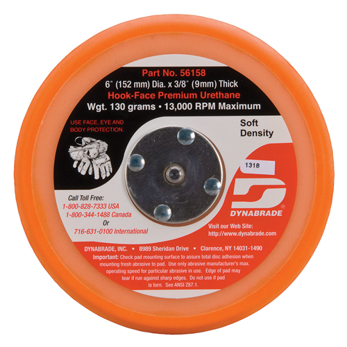 DynabradeÂ® 6 in.Hook & Loop