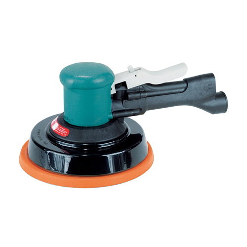 Dynabrade 8 in. (203 mm) Diameter Self-Generated Vacuum Two-Hand Dynorbital Random Orbital Sander