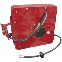 HP Oil/Grease 50 ft. Retractable Hose Reel, 1/4 ID, 4000 PSI (Freight Prepaid)