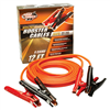 Heavy Duty Battery Booster Cables, 12 Foot, 6 Gauge, with Polar-Glo Amp Clamps