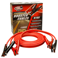 16 ft. 4 Gauge with 500 Amp Polar-Gloâ„¢ Booster Cable Clamp