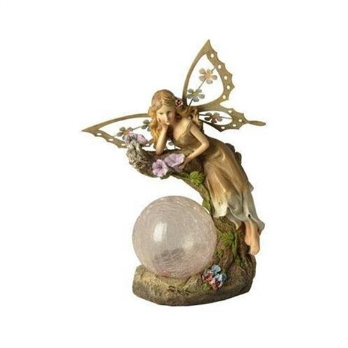 Coleman Cable 91352 Garden Fairy With Globe Led