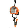 Halogen Work Light, 250 Watt, with Heavy Duty Clamp, Swivel Hook, On/Off Switch, 18/3 5' Cord