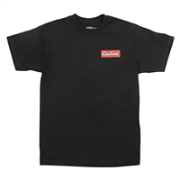 Edelbrock 289060 Edelbrock Badge Black T-Shirt, Small