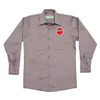 Edelbrock Since 1938 Button-up Long Sleeve Work Shirt, Medium