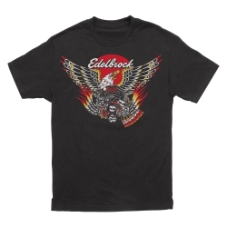 Edelbrock Crate Eagle Black T-Shirt, Large