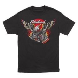 Edelbrock Crate Eagle Black T-Shirt, XXL