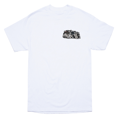 Edelbrock 289331 Edelbrock Tarantula! White T-Shirt, Xl