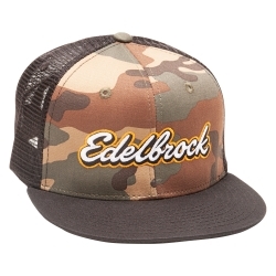 Edelbrock Camo Snapback Hat (One Size)