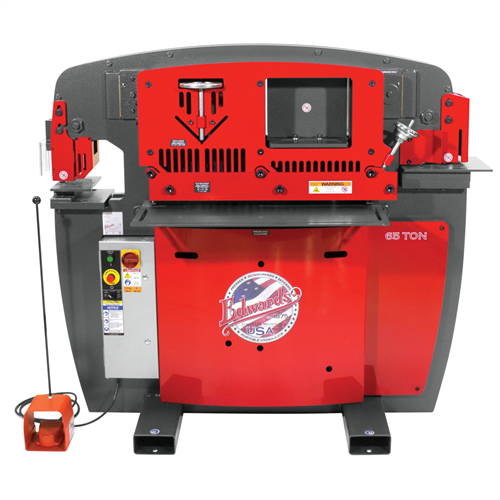 EDW 65T Ironworker - 1ph, 230V, Acc Pack