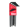 11 Piece SAE Long Ball End Hex-L Hex Key Set