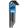 9 Piece Metric Long Ball End Hex-L Hex Key Set