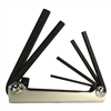 5 Piece Metric Fold-Up Hex Key Set