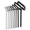 Hex Key Set 8 Pc T-Handle 6in SAE 3/32-1/4"