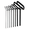 Hex Key Set 8 Pc T-Handle 6" Metric 2-10mm