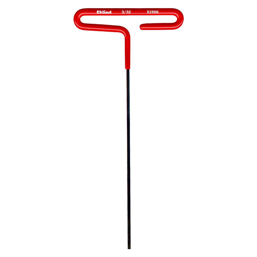 Hex Key 3/32" T-Handle 9" Cushion Grip