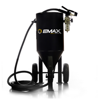 Emax Compressor Eblast010P Emax 10Gal Asme Portable Abrasive Blaster 150Lbs