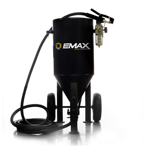 Emax Compressor Eblast010P Emax 10Gal Asme Portable Abrasive Blaster 150Lbs