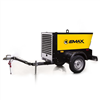 EMAX Trailer mounted Kubota Diesel Driven 185 CFM Rotary Screw