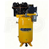 Compressor 7.5 HP 2 Stg 3 Ph Vert 80 Gal