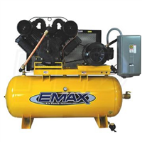 Compressor 20 HP 2 Stg 3 Ph Horz 120 Gal