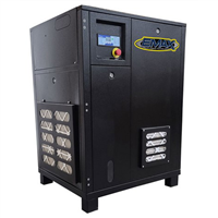 EMAX 5HP 3PH Industrial Rotary Screw Compressor-Cabinet Only