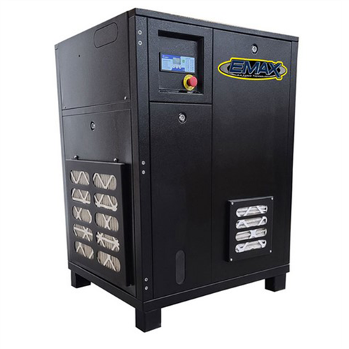 EMAX 20HP 3PH Industrial Rotary Screw Compressor-Cabinet Only