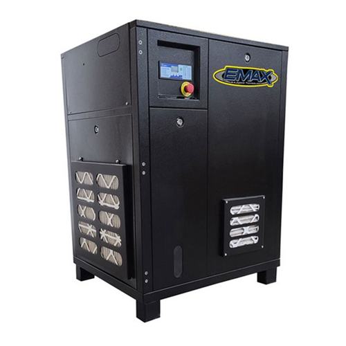 EMAX 30HP 3PH Industrial Rotary Screw Compressor-Cabinet Only