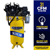 Compressor 7.5 HP 2 Stg 1 Ph Vert 80 Gal