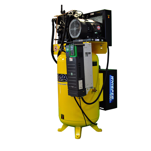 10 HP  2nd Generation Programmable Air Compressor with WhisperTM Series Air Silencer System - 80 Gallon