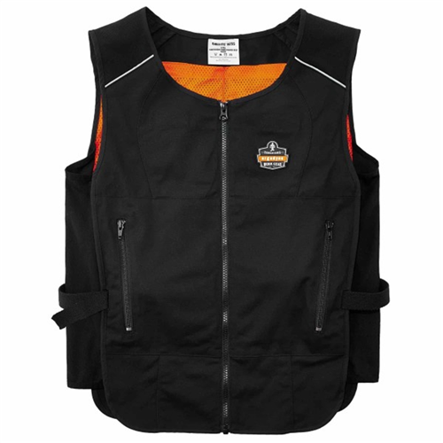 Ergodyne 12125 6255 L/Xl Black Lightweight Phase Change Cooling Vest