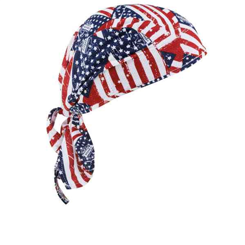 Ergodyne 12477 6615 Stars & Stripes Dew Rag