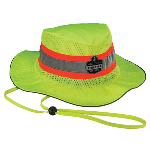 Ergodyne 12590 8935Ct S/M Lime Evap. Class Headwear Ranger Hat W/Ct