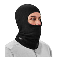 Ergodyne 16821 6821 Black Fleece Balaclava Face Mask