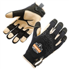 Ergodyne 17145 710Ltr Xl Black Heavy-Duty Leather-Reinf Gloves